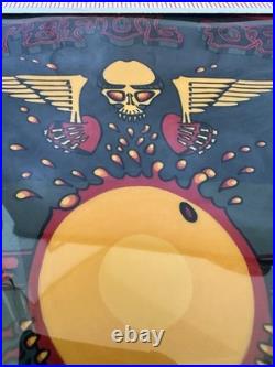 Grateful Dead Reverse Painted Prison Art, Griffen Style Hawaiian Poster Orig