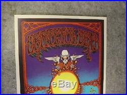 Grateful Dead Rick Griffin Aoxomoxoa Hawaii Poster Authorized 1982 2nd Printing