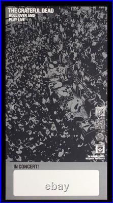 Grateful Dead Roll Over And Play Live 1969 Tour Promo Poster