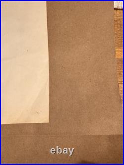 Grateful Dead Roll Over And Play Live 1969 Tour Promo Poster