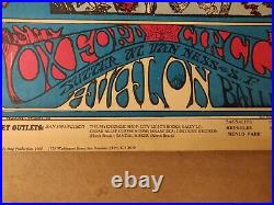 Grateful Dead SKELETON & ROSES FD-26 Avalon Ballroom Poster Sept. 16-17, 1966