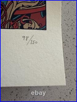 Grateful Dead SOLD OUT Poster Tyler Stout Official Limited /350 Jerry Garcia