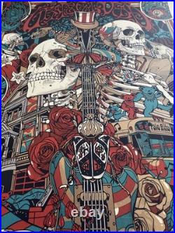 Grateful Dead SOLD OUT Poster Tyler Stout Official Limited /350 Jerry Garcia