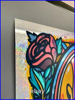 Grateful Dead SPECKLE FOIL Poster 1970 Capitol Theatre x/85 Millward Original Grateful Dead SPECKLE FOIL Poster 1970 Capitol Theatre x/85 Millward Original