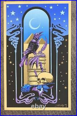 Grateful Dead Same Story Crow Told Me Biffle Art Print Original Silkscreen