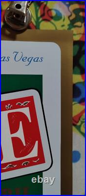 Grateful Dead Santana BGP41 Bill Graham Presents Las Vegas 1991 Poster