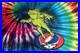 Grateful Dead + Santana Concert Poster Angel's Camp 1987 Arlene Owseichik Design