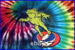 Grateful Dead + Santana Concert Poster Angel's Camp 1987 Arlene Owseichik Design