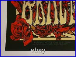 Grateful Dead Screen Print Rhys Cooper Gold FOIL Variant X/175 Official Poster