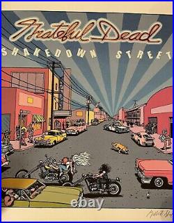 Grateful Dead Shakedown Street Print. Signed and Numbered. Gilbert Shelton. 2003