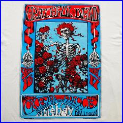 Grateful Dead Shirt T Shirt 2010 Bertha Mouse Kelley Skull Roses FD 26 Poster XL