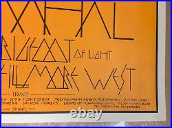 Grateful Dead Shrooms 1970 Fillmore West Bill Graham Concert Poster Bg-216 Nice