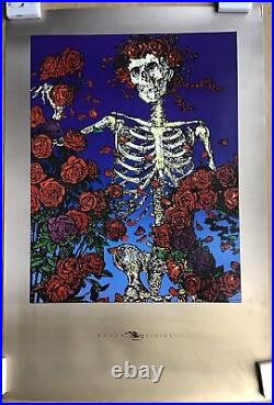 Grateful Dead Skeleton And Roses Mouse/ Kelley Art Print