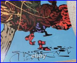 Grateful Dead Skeleton Poster Print Art Signed Stanley Mouse