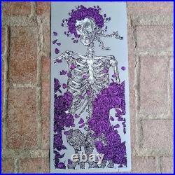 Grateful Dead Skeleton and Roses Print LILAC RAIN S/N #29/56 Jon Rose Phish