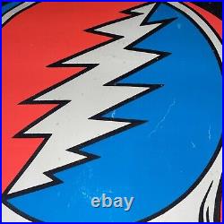 Grateful Dead Skull Logo Classic Original Vintage Black Light Poster 1976