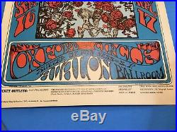 Grateful Dead Skull & Roses Fd-26(3) Bindweed Original Iconic Concert Poster Nm