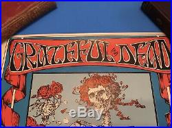 Grateful Dead Skull & Roses Fd-26(3) Bindweed Original Iconic Concert Poster Nm