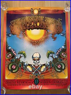 Grateful Dead Sons of Champlin Avalon Aoxomoxoa Concert Poster 1982 3rd printing