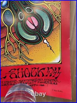 Grateful Dead Sons of Champlin Avalon Aoxomoxoa Concert Poster 1982 3rd printing