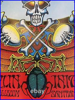 Grateful Dead Sons of Champlin Avalon Aoxomoxoa Concert Poster 1982 3rd printing