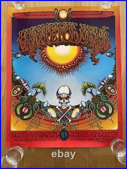 Grateful Dead Sons of Champlin Avalon Aoxomoxoa Concert Poster 1982 3rd printing