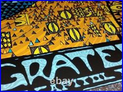 Grateful Dead Sparkle Foil Todd Slater AP Klimt Art China Cat Poster Gig Print