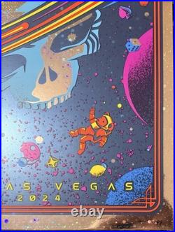 Grateful Dead Sphere Las Vegas June 2024 Concert Poster Dead & Company Pre-Print