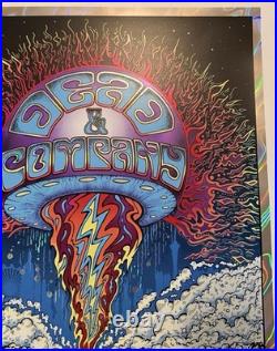 Grateful Dead Sphere Las Vegas March21 2025 Dead & Company Concert Poster 39/350