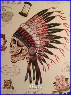 Grateful Dead Spring 1990 Poster Wes Lang Limited Edition 250 Mint Rare