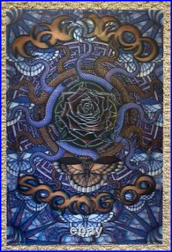 Grateful Dead Spring 2009 3d Lenticular 3d Original Concert Poster Everett Blue