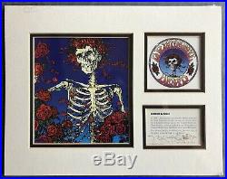Grateful Dead Stanley Mouse Lithographs Set of 3 Signed Matted RARE Jerry Garc