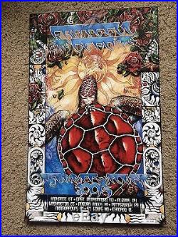 Grateful Dead Summer 1995 Tour Poster Michael Everett 1st Edition Phish Pollock