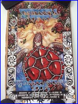 Grateful Dead Summer 1995 Tour Poster. Rare 1st Edition. Numberd Out of 4500