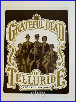 Grateful Dead Telluride Original Concert Poster