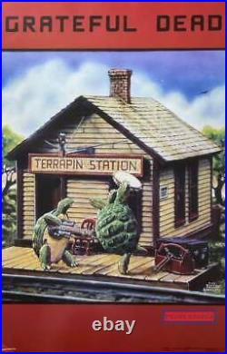Grateful Dead Terrapin Station 2002 Rare Poster 23 X 35