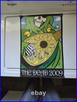 Grateful Dead The Dead 2009 Signed Poster