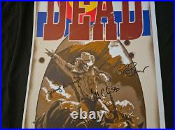Grateful Dead The Dead Signed Autographed Poster Artist Red Rocks Concert Poster