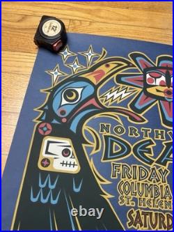 Grateful Dead The Dead Signed Poster Northwest Tour 2004 503/625