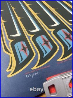 Grateful Dead The Dead Signed Poster Northwest Tour 2004 503/625