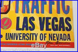 Grateful Dead Traffic Original Las Vegas Concert Poster from 1994 SIGNED BGP