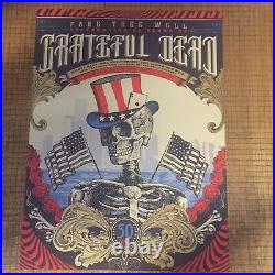 Grateful Dead Trey Anastasio Phish Fare Thee Well VIP 3 Posters Helton Chicago