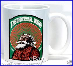 Grateful Dead Vintage Concert Poster Coffee Cup Ceramic Mug New Gift Music