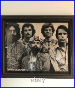 Grateful Dead WB Promo poster rare 28 1/2 x 27 framed