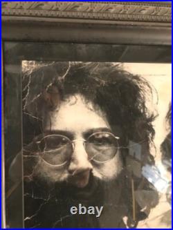 Grateful Dead WB Promo poster rare 28 1/2 x 27 framed