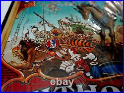 Grateful Dead Without A Net 1990 Griffin Poster Picture Disc Ltd. Edition 2 CD