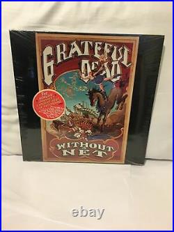 Grateful Dead Without A Net Lp 1990 Sealed 1st Press Shrink Hype + 12x12 Poster