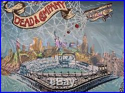 Grateful Dead and Company City Field New York 6/24/17 M DuBois Foil Show Poster