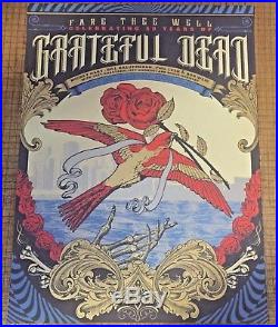 Grateful Dead and Company Fare Thee Well Chicago July 3 4 5 2015 3 Poster Set