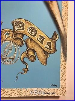 Grateful Dead and Company Further set of 2 posters US Map June 3-4 2011 DuBois